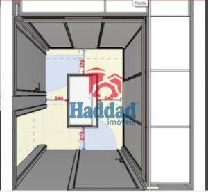 ARAÇATUBA – APARTAMENTO DE ALTO PADRÃO Ref: 9819 - 5 - Circulacao Closet com ilha