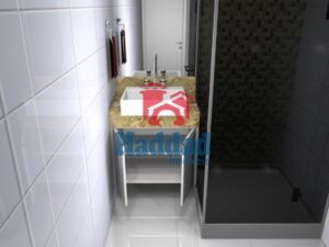ARAÇATUBA – APARTAMENTO DE ALTO PADRÃO Ref: 9819 - 17 - Banho suite 1 - opcao 1 - foto 2