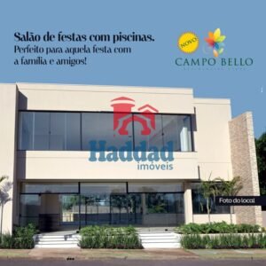 LOTES NA REGIÃO DOS  CONDOMÍNIOS FECHADO EM BIRIGUI – NOVO CAMPO BELLO Ref: 10906