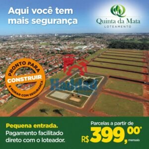 LOTEAMENTO NA REGIÃO DE BIRIGUI QUE MAIS SE VALORIZA !!! Ref: 12656