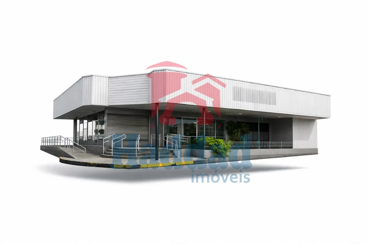 LOCAÇAO DE PONTO COMERCIAL EM LOCAL NOBRE EM BIRIGUI – EXCELENTE OPORTUNIDADE! Ref: 4786 - Edifício moderno flutuante minimalista