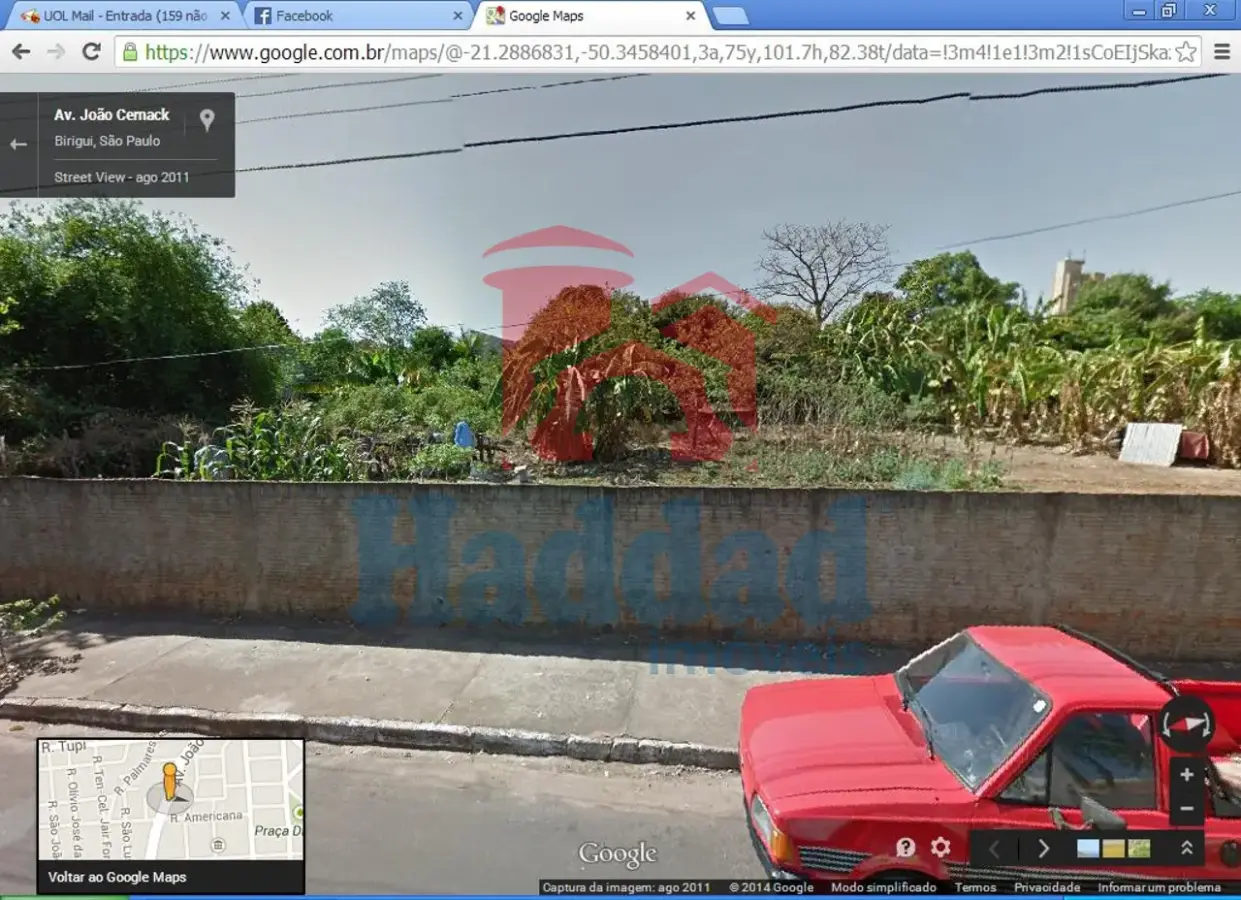 TERRENO AMPO EM LOCALIZAÇÃO PRIVILEGIADA EM BIRIGUI. Ref: 10864 - 01
