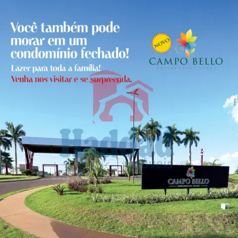 LOTES NA REGIÃO DOS  CONDOMÍNIOS FECHADO EM BIRIGUI – NOVO CAMPO BELLO Ref: 10906 - campo belo post 1-